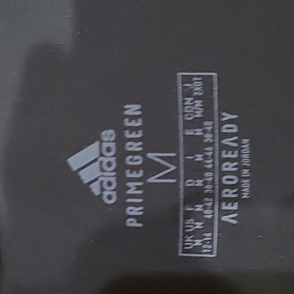 Adidas women's medium high waisted black capris - Picture 2 of 4